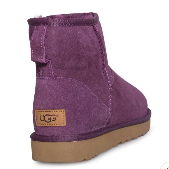 UGG Classic Mini II Mystic Purple Boots - Picture 2 of 7